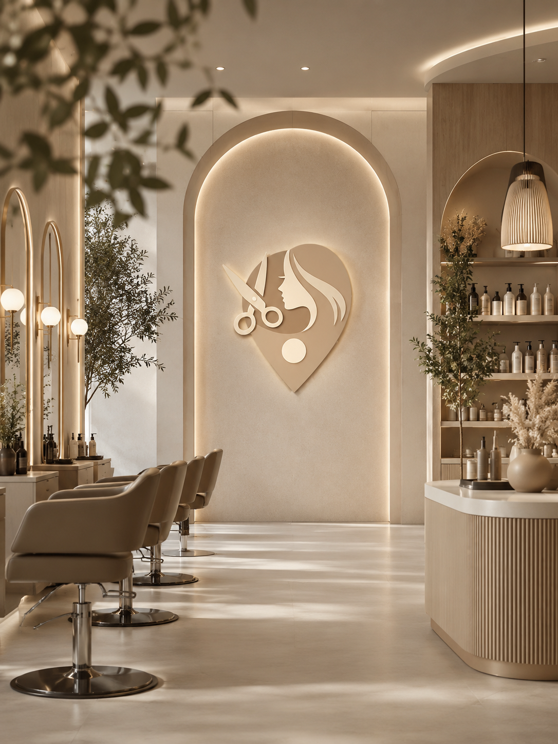 Interior salon GlowTime